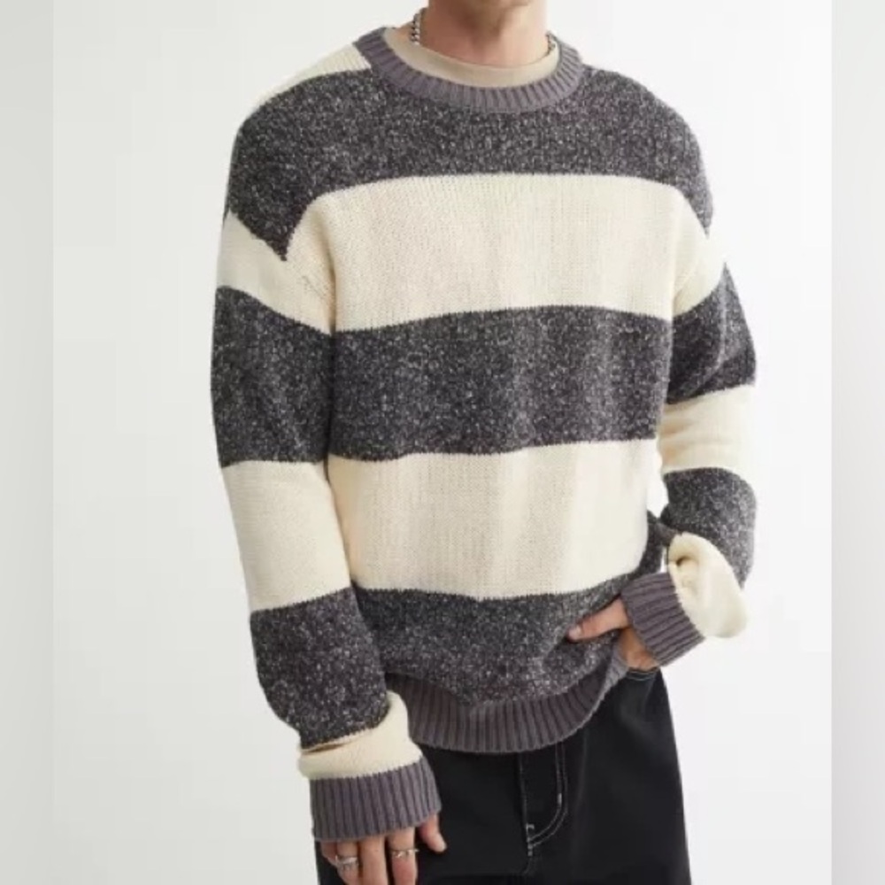 Oversized cozy knit sweater